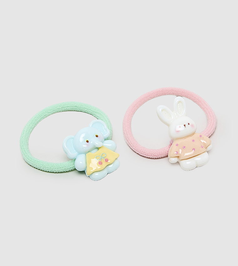 8 Pack Hair Ponytail Bands