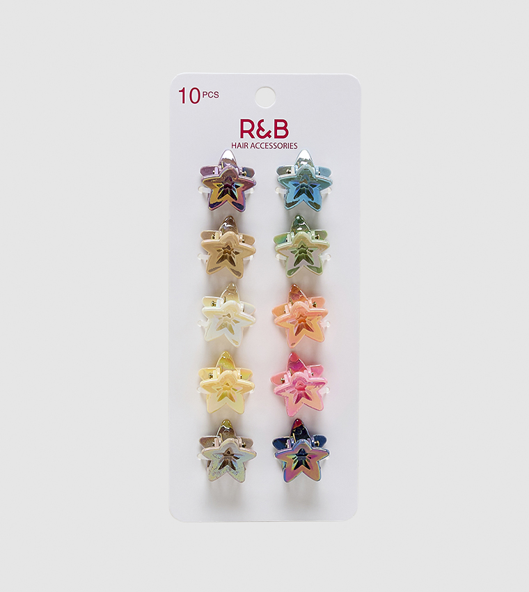 10 Pack Mini Claw Clip Set