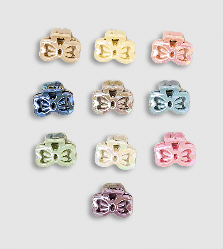 10 Pack Mini Claw Clip Set