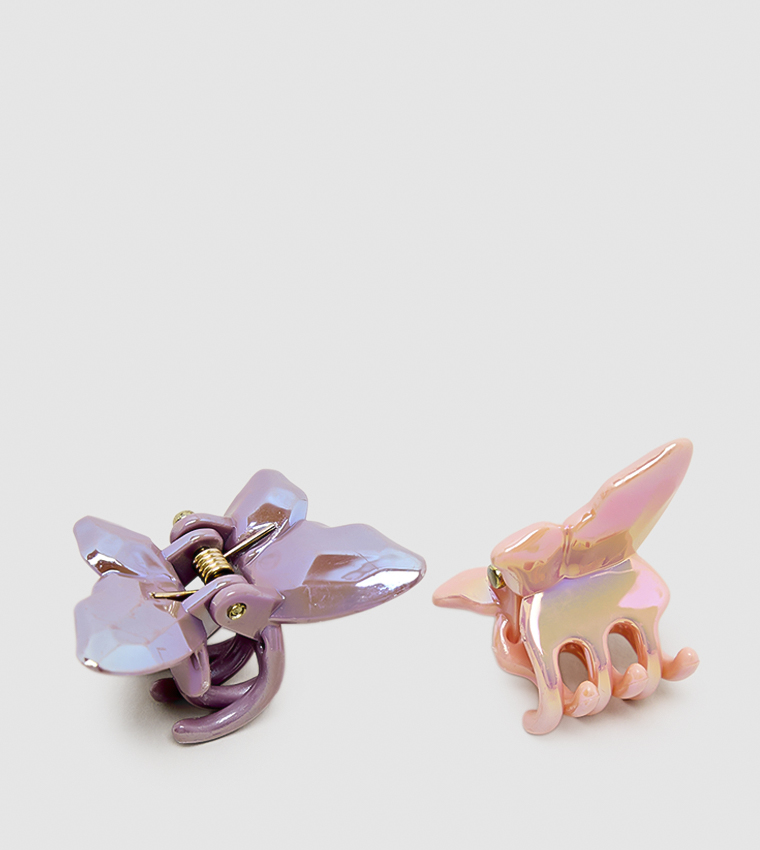10 Pack Mini Claw Clip Set