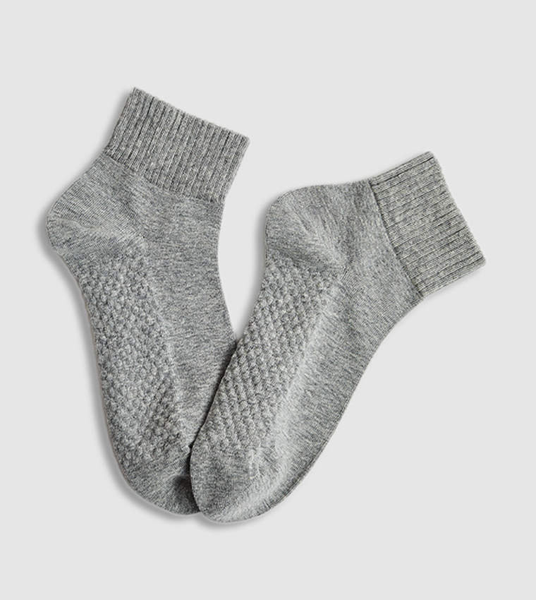 3 Pack Solid Ankle Socks