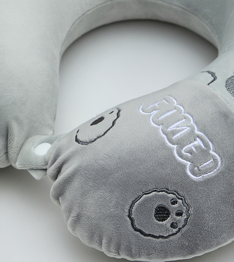 Embroidered Neck Pillow