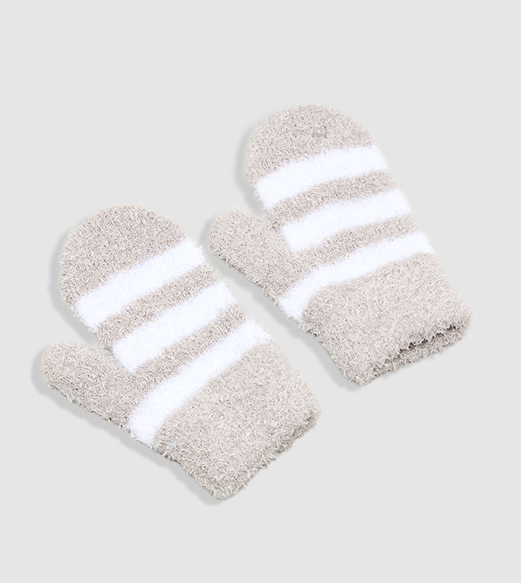 3 Pack Sherpa Mittens