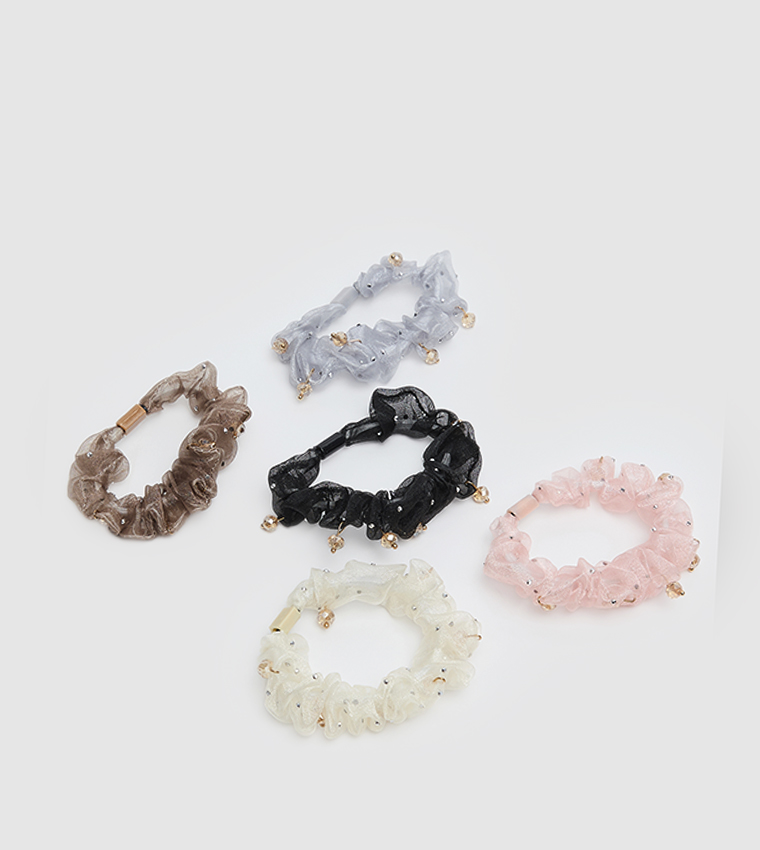 5 Pack Ponytail Bands