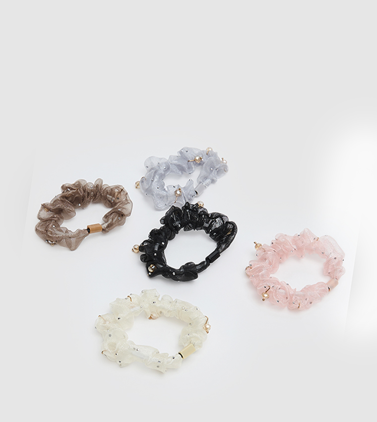 5 Pack Ponytail Bands