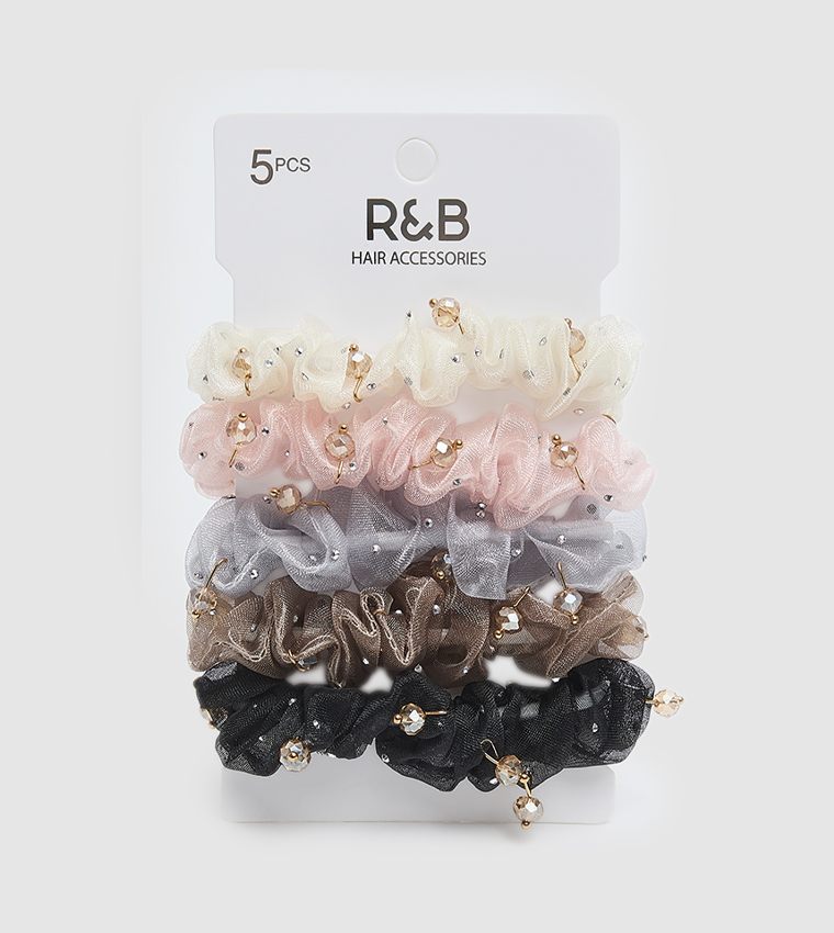 5 Pack Ponytail Bands