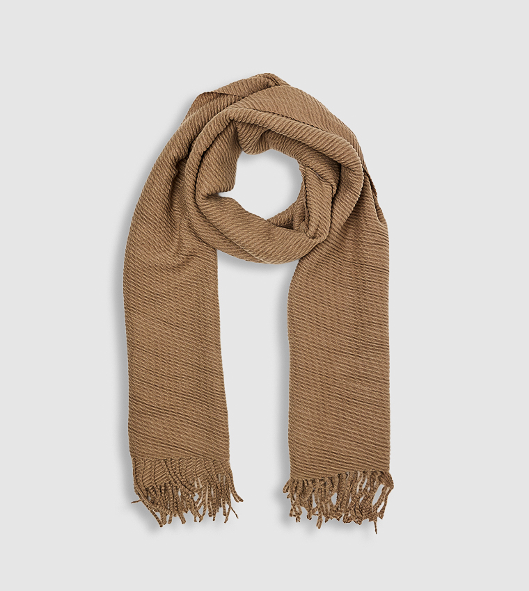 Crinkled Winter Scarf