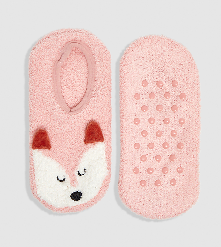 2 Pack Sherpa No-Show Socks