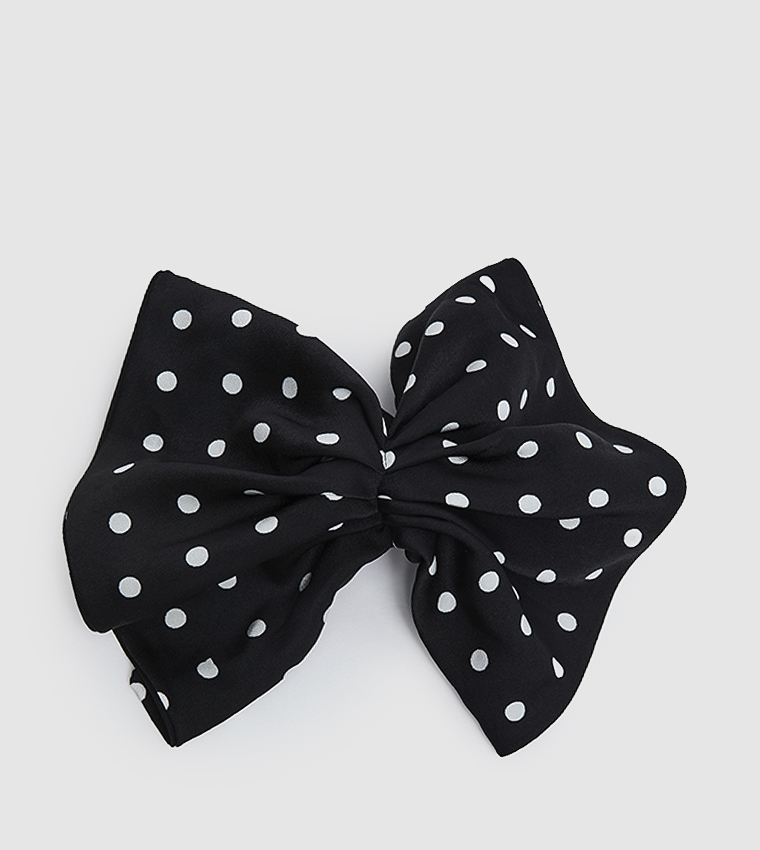 Polka Dots Bow Clips