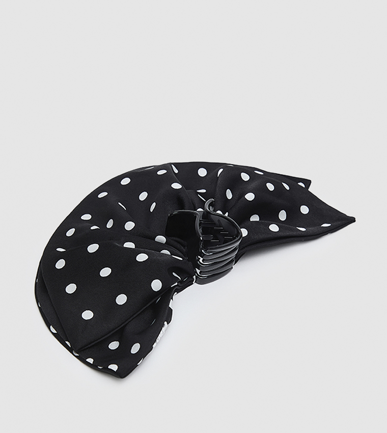 Polka Dots Bow Clips
