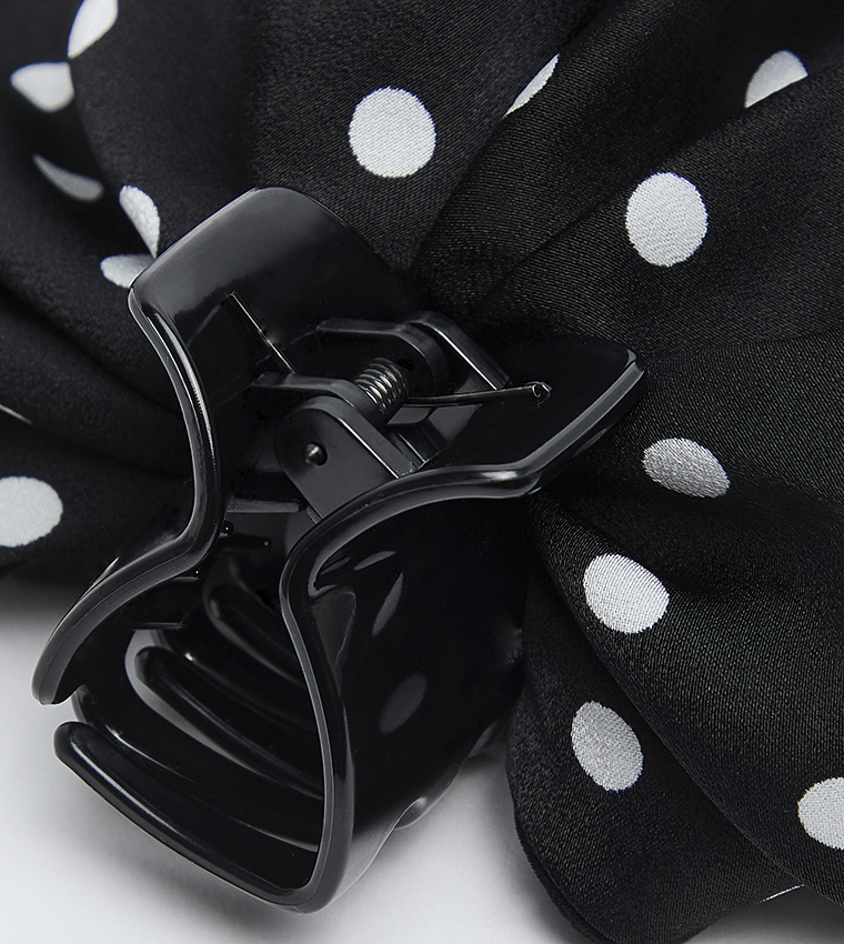 Polka Dots Bow Clips