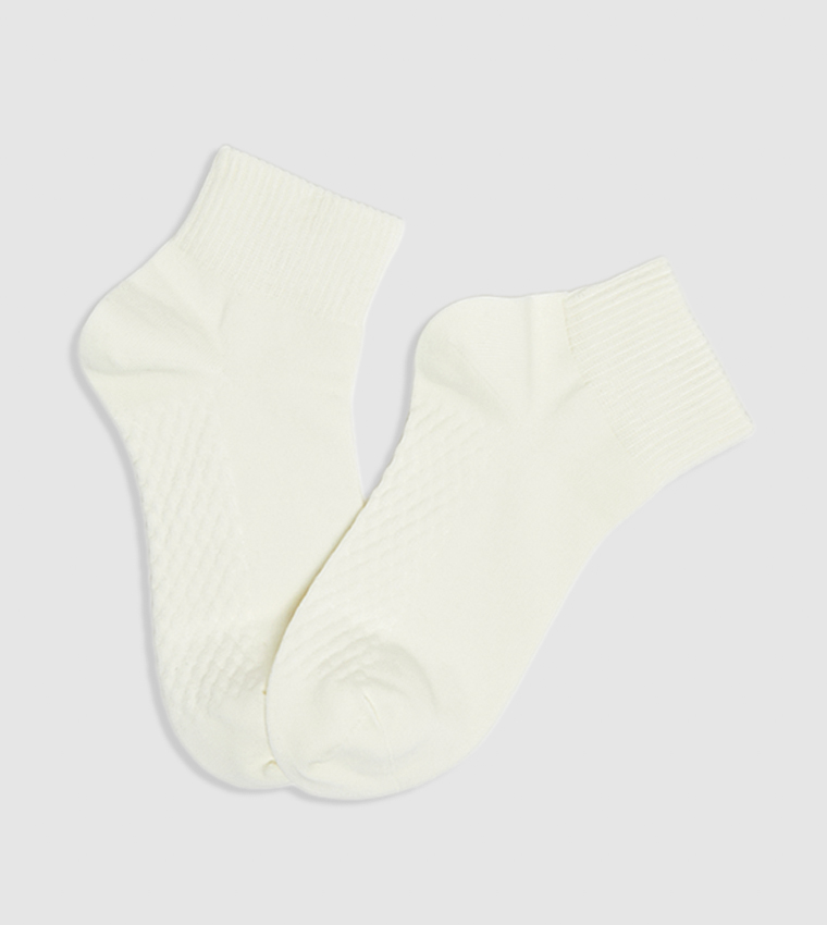 3 Pack Solid Ankle Socks