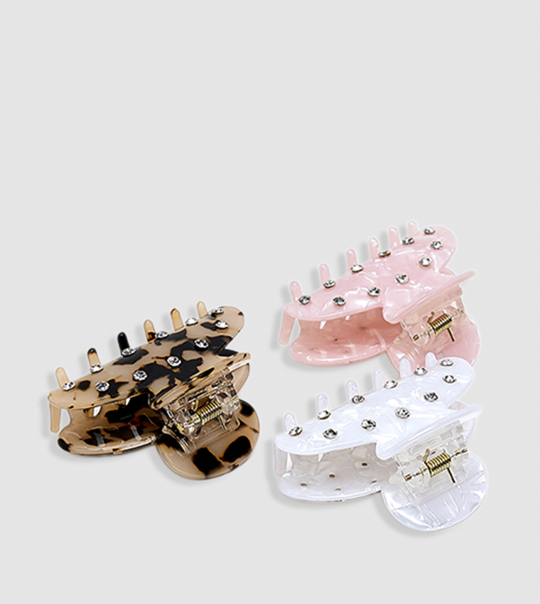 3 Pack Claw Clips