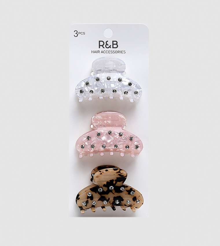 3 Pack Claw Clips