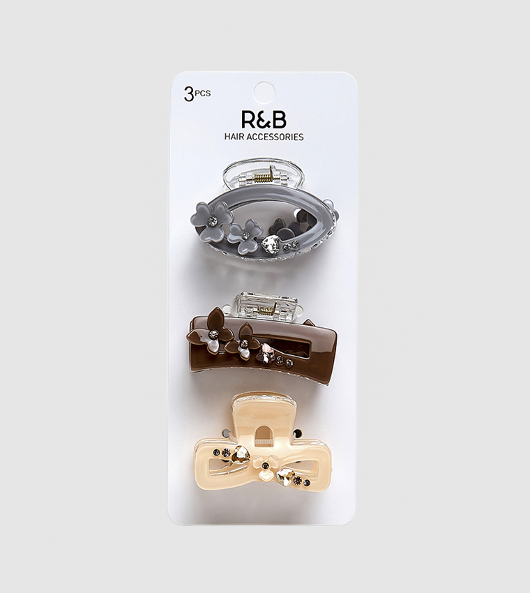 3 Pack Claw Clips
