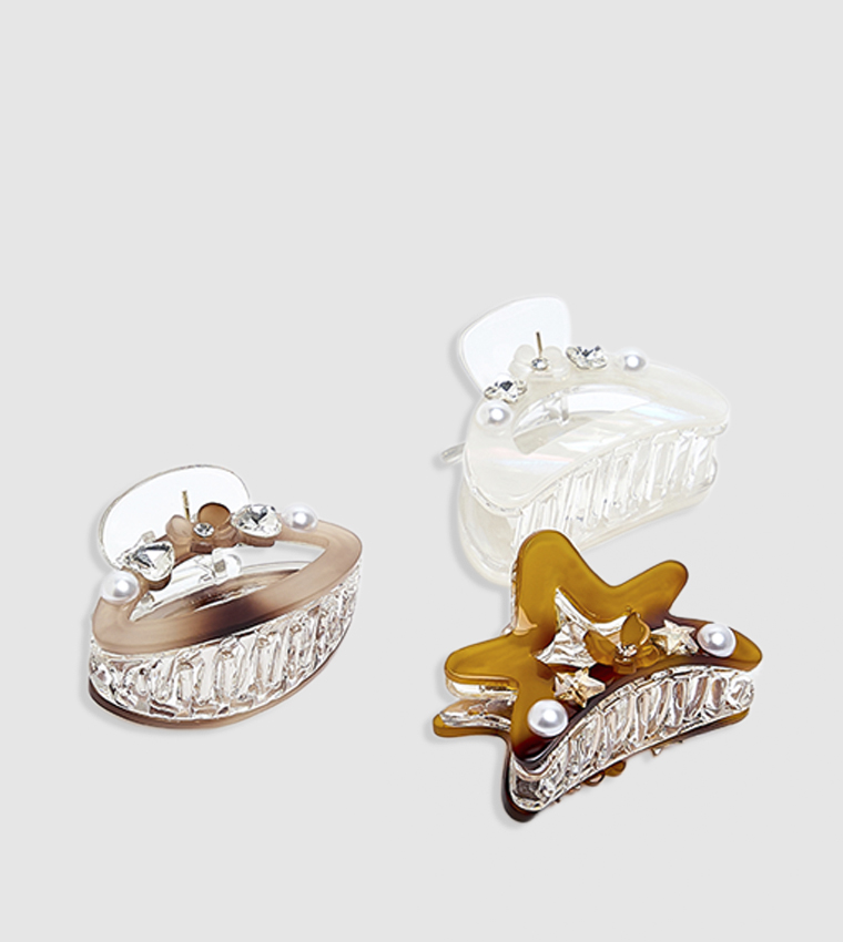 3 Pack Claw Clips