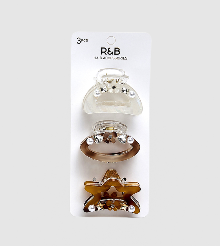3 Pack Claw Clips