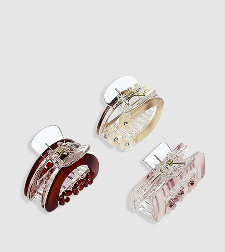 3 Pack Claw Clips