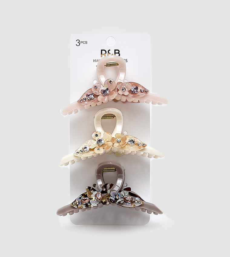 3 Pack Claw Clips