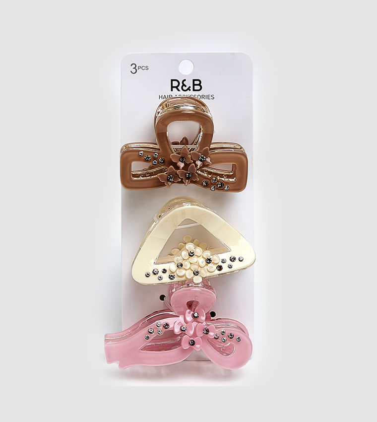 3 Pack Claw Clips