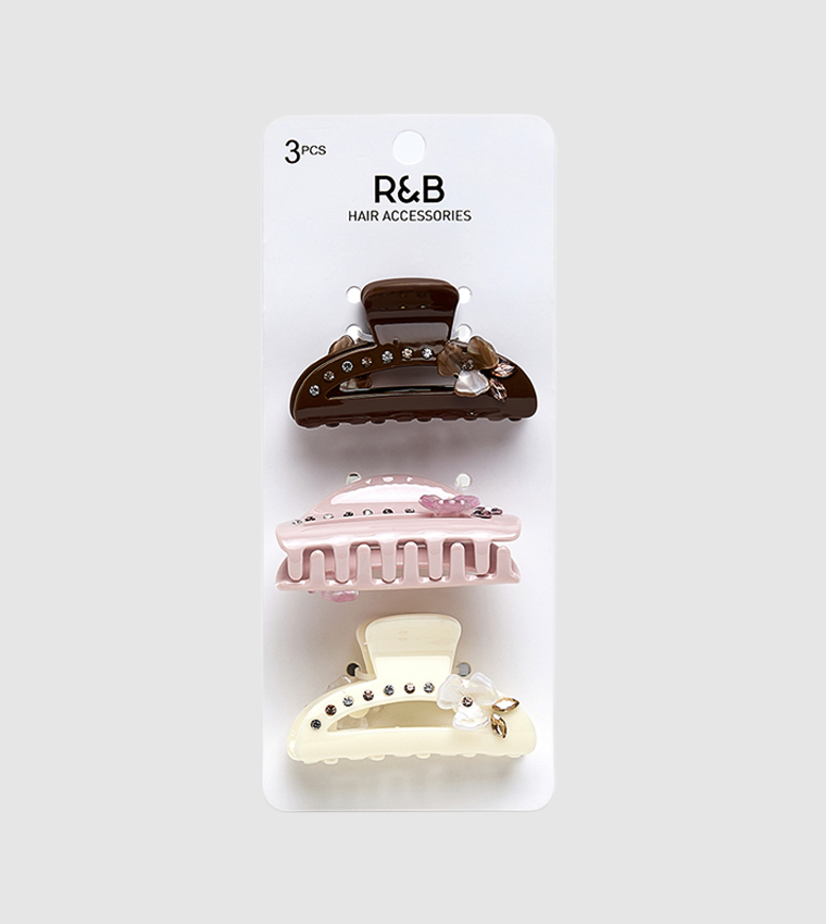 3 Pack Claw Clips