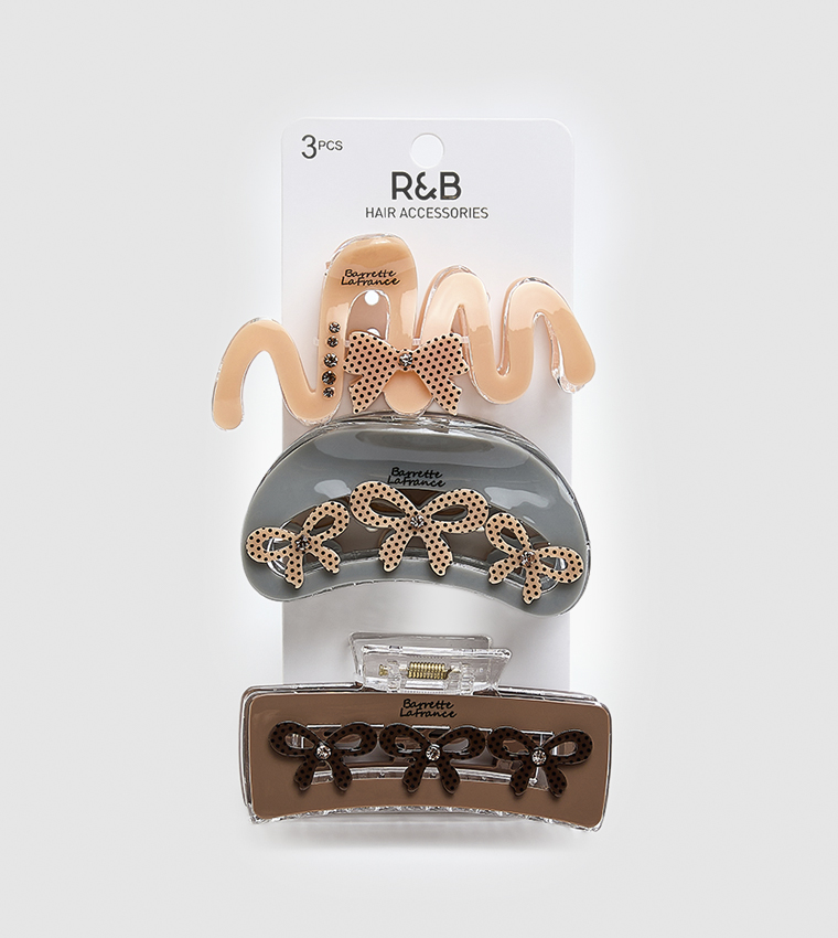 3 Pack Claw Clips