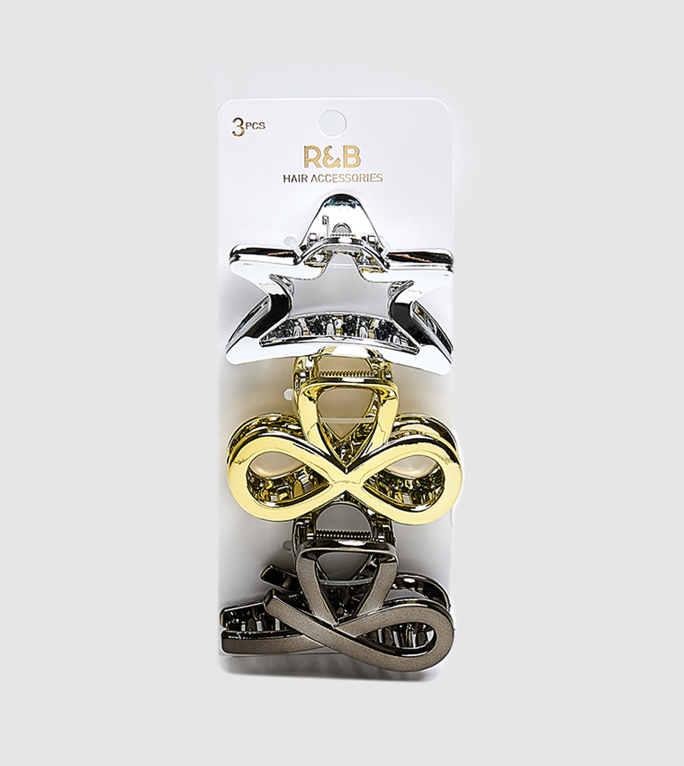 3 Pack Claw Clips