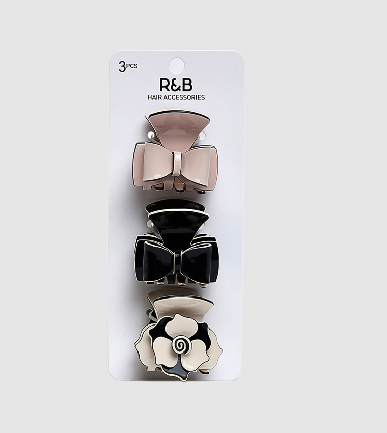 3 Pack Claw Clips