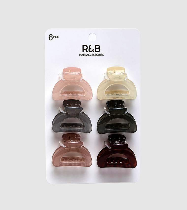 6 Pack Claw Clips