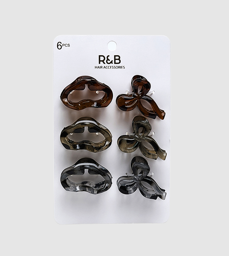 6 Pack Claw Clips