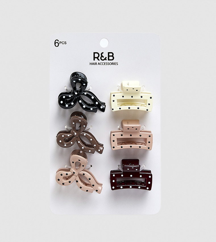 6 Pack Claw Clips