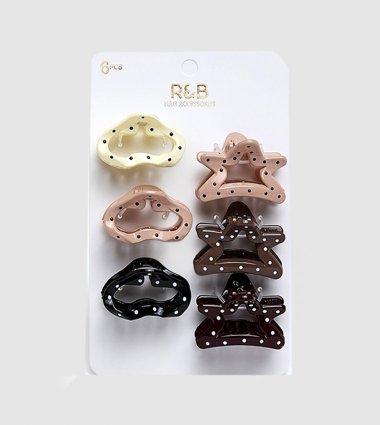 6 Pack Claw Clips