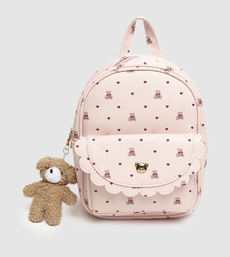 Printed Backpack