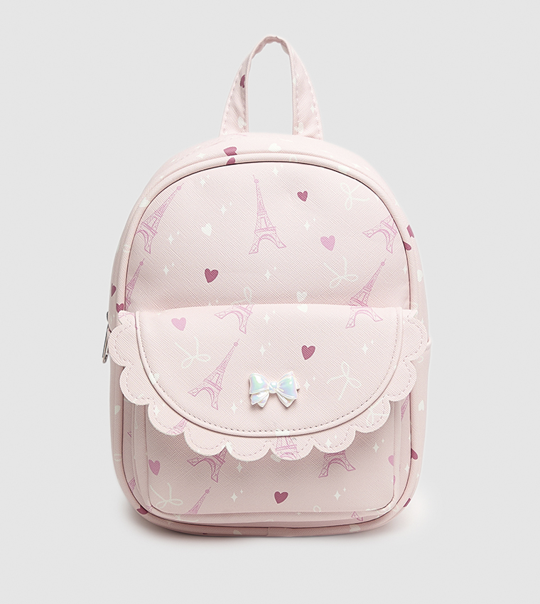 Printed Backpack