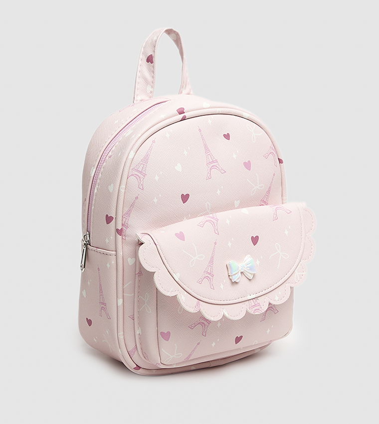 Printed Backpack