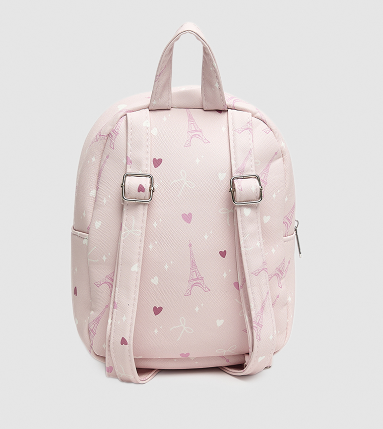 Printed Backpack