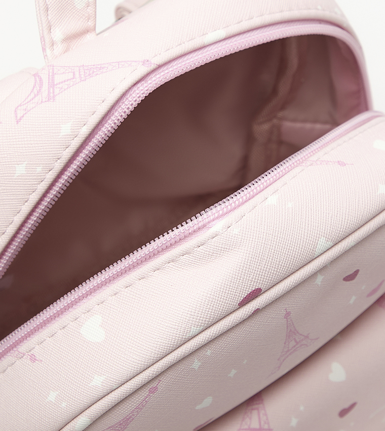 Printed Backpack