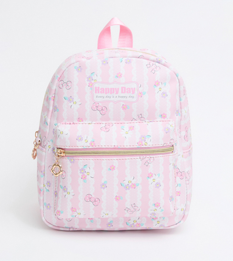 Printed Backpack