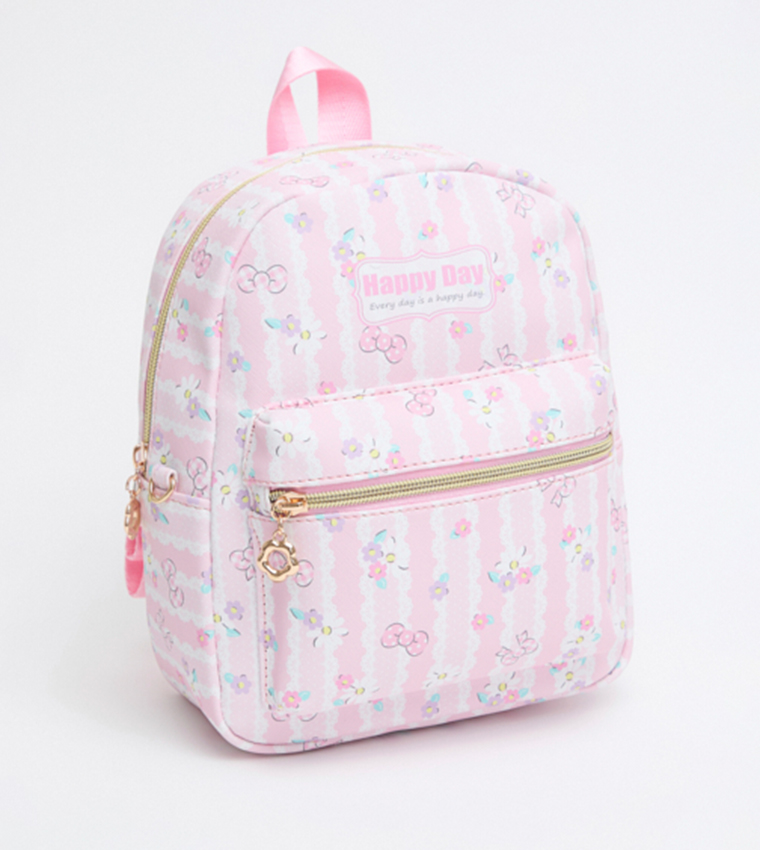 Printed Backpack