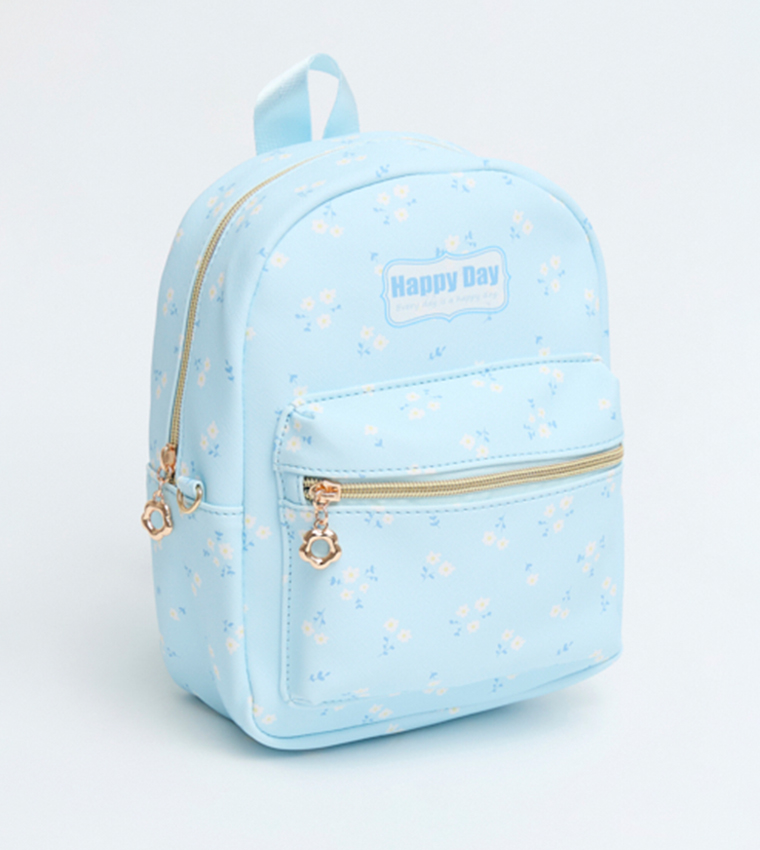 Printed Backpack