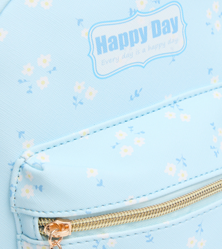 Printed Backpack