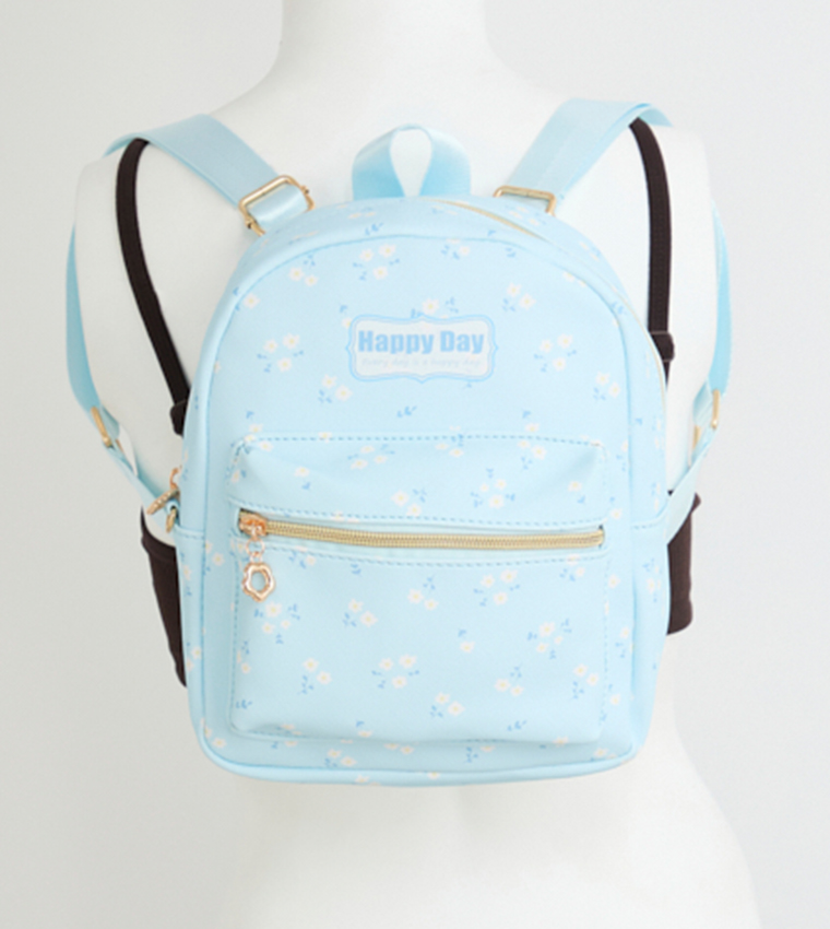 Printed Backpack