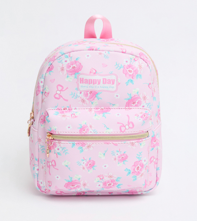 Printed Backpack