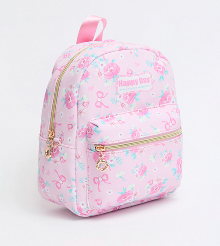 Printed Backpack