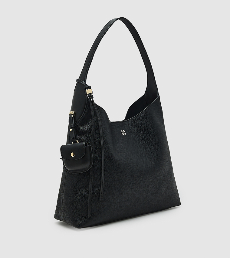 Solid Shoulder Bag Set