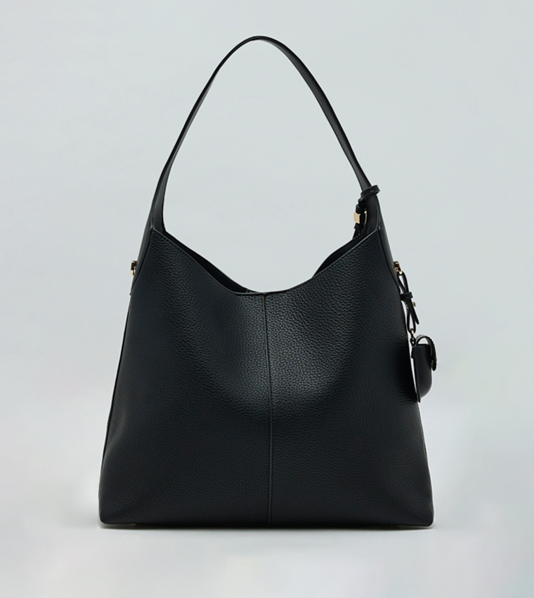 Solid Shoulder Bag Set
