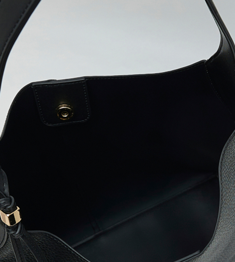 Solid Shoulder Bag Set
