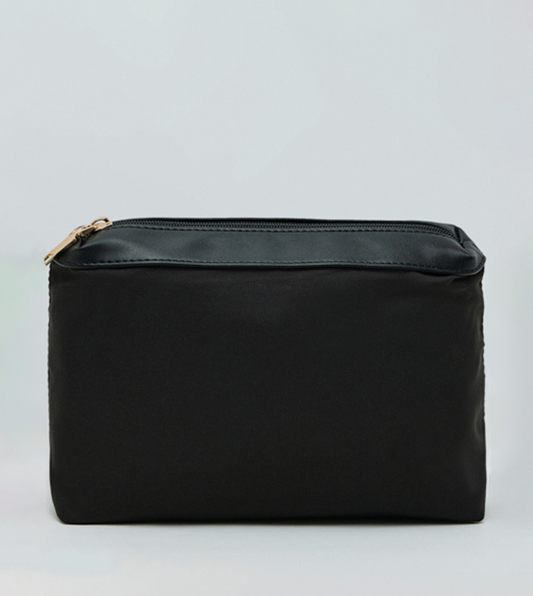 Solid Shoulder Bag Set