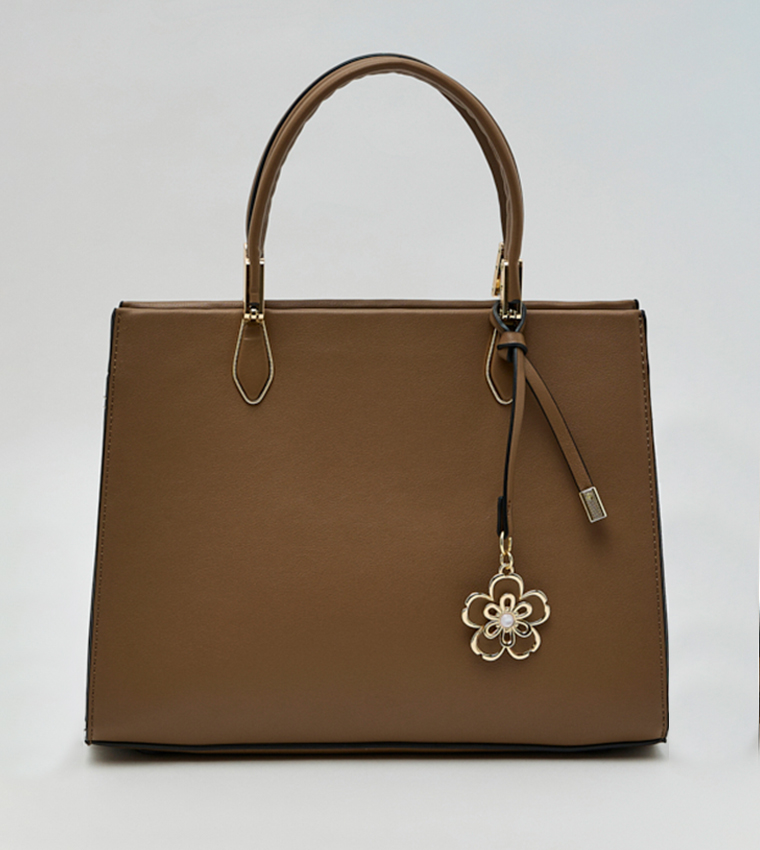 أر آند بي  حقائب ساتشل  - حنطي Satchel Bags