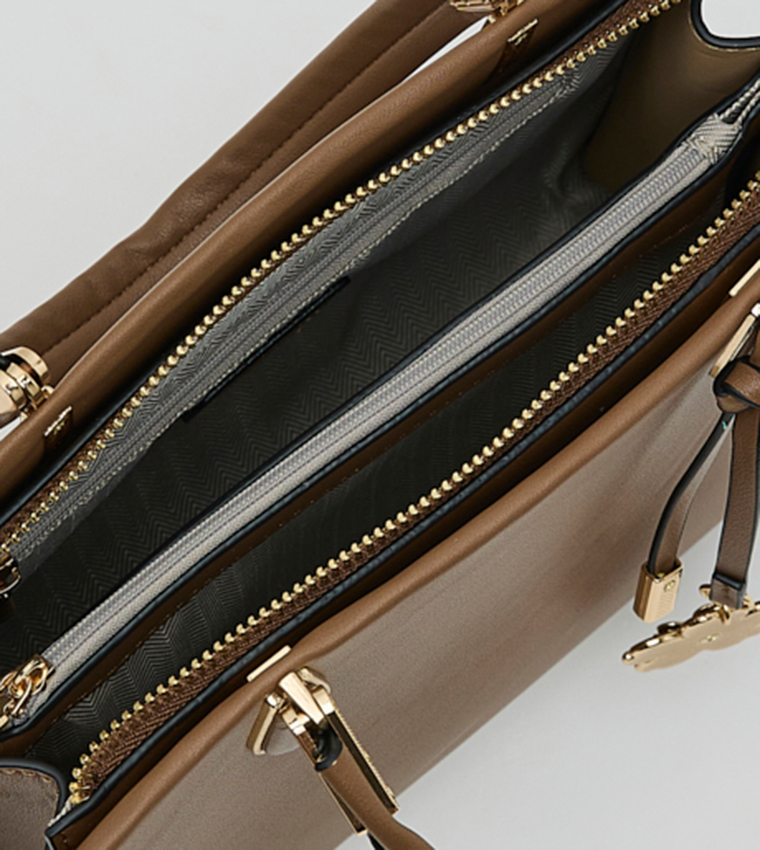 أر آند بي  حقائب ساتشل  - حنطي Satchel Bags